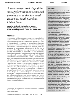 A containment and disposition strategy for tritium