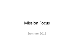 Mission Focus