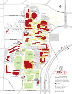 Campus Map - Trinity University