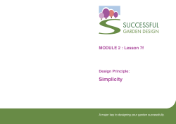 Mod 2 Lesson 7f Simplicity