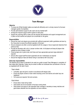 Team Manager