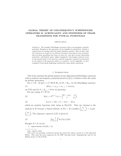 global theory of one-frequency schr&uml;odinger operators ii