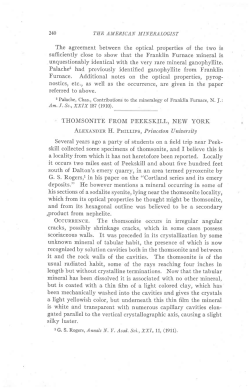 the Scanned PDF - Mineralogical Society of America