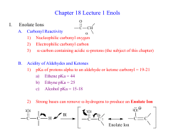 Chapter 1 Structure and Bonding