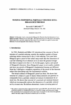 MAXIM4L DWIENSIONAL PARTIALLY ORDERED