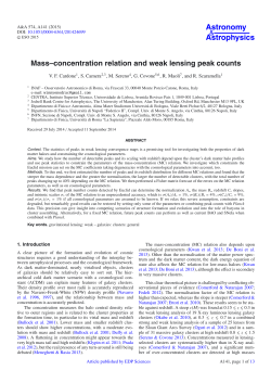 Mass&ndash;concentration relation and weak lensing peak counts