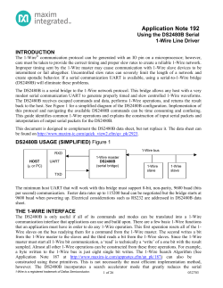 Application Note 192
