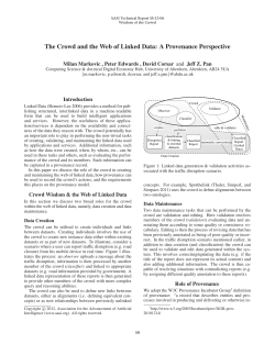 The Crowd and the Web of Linked Data: A Provenance Perspective