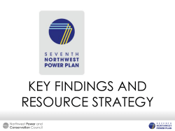 KEY FINDINGS AND RESOURCE STRATEGY