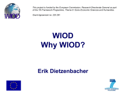 Slides Dietzenbacher - World Input