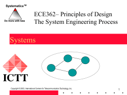 The system engineering process - Rose