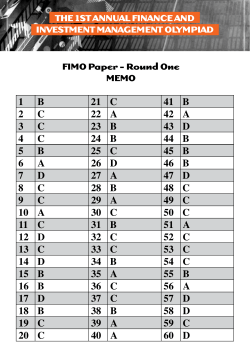 1 B 21 C 41 B 2 C 22 A 42 A 3 C 23 B 43 D 4 C 24 B 44 B 5 B 25 C