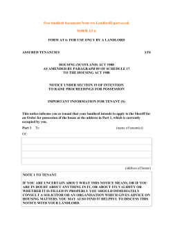 Free landlord documents from ww