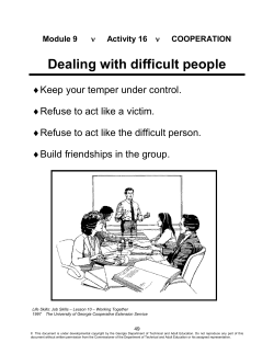 Module 1 - LESSON PLAN