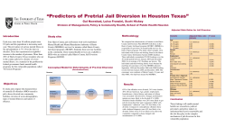 Predictors of Pretrial Jail Diversion in Houston Texas