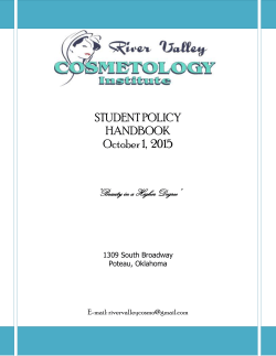 Attn: Tisha - River Valley Cosmetology Institute