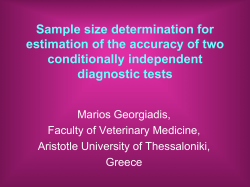Sample size determination for estimation of the accuracy of two