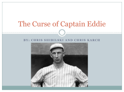 The Curse of Captain Eddie