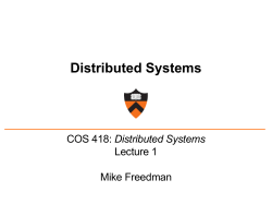 Communication - Princeton CS