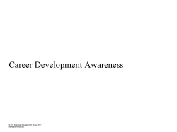 Career Lattice Model - The Employee Engagement Group