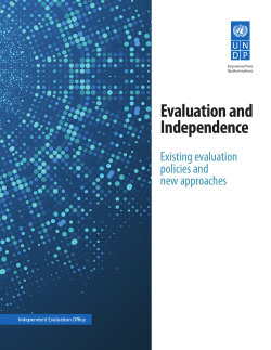 Evaluation and Independence