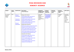 pcsa revision hub