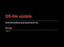 Fragmentation and CGN