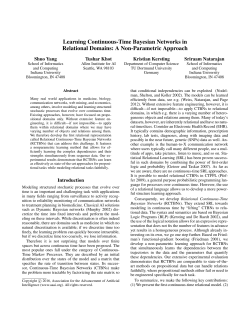 Learning Continuous-Time Bayesian Networks in Relational Domains