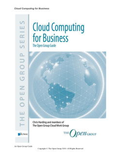 Cloud Computing for Business