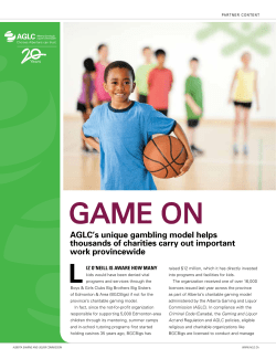 GAME ON - Alberta Venture