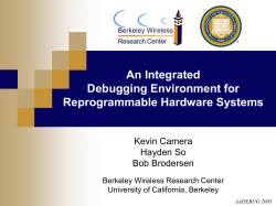 An Integrated Debugging Environment for Reprogrammable