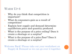 Day 6 Market Structures