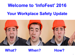 ERMA New Zealand PowerPoint Presentations