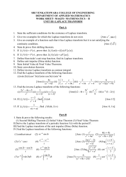 Part-B - Sri Venkateswara College of Engineering