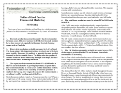 summary - Federation of Cumbria Commoners