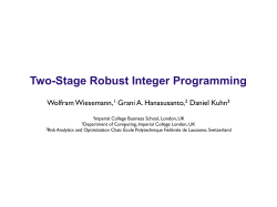 Two-Stage Robust Integer Programming