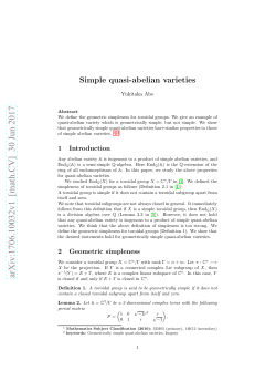 Simple quasi-abelian varieties
