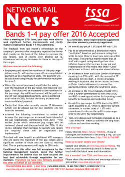 Bands 1-4 pay offer 2016 Accepted