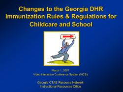 DHR Rules and Regulations