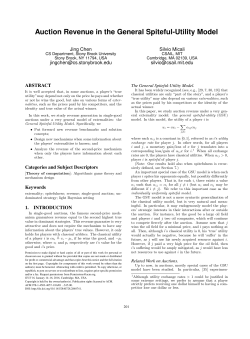 Auction Revenue in the General Spiteful-Utility Model