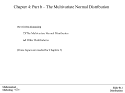Quant_Chapter_04_dis.. - Mathematical Marketing