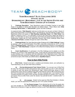 How to Earn Elite Points