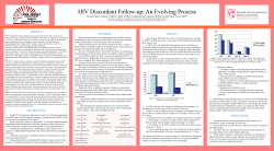 HIV Discordant Follow-up: An Evolving Process
