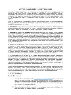 mapping challenge 2017-2018 official rules