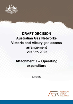 Attachment 7 - Operating expenditure