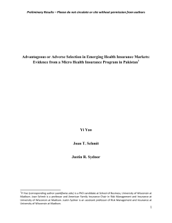 Advantageous or Adverse Selection in Emerging