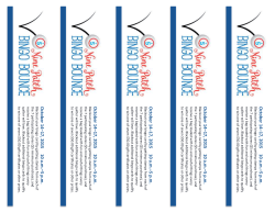 October 14&ndash;17, 2015 10 am&ndash;5 pm