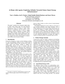 At Home with Agents: Exploring Attitudes Towards Future Smart