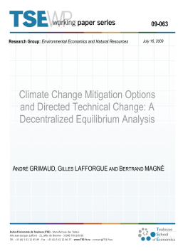 Full text - Toulouse School of Economics