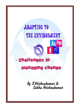 Chapter 8 &ndash; How do I adapt to change?